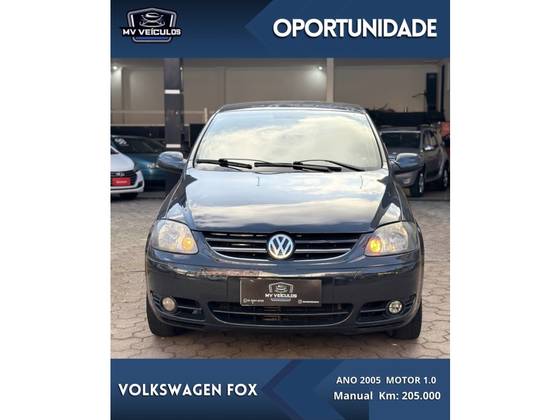 VOLKSWAGEN FOX 1.0 MI CITY 8V FLEX 4P MANUAL