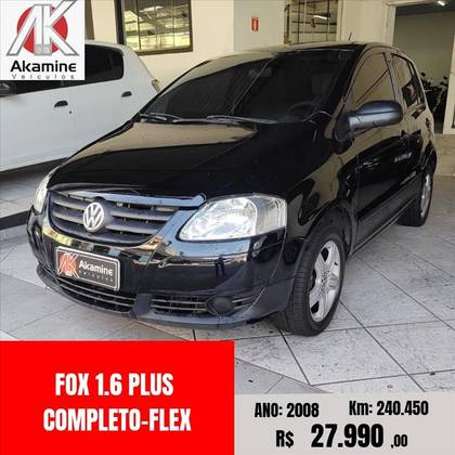 VOLKSWAGEN FOX 1.6 MI PLUS 8V FLEX 4P MANUAL