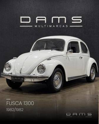 VOLKSWAGEN FUSCA 1.3 8V ÁLCOOL 2P MANUAL