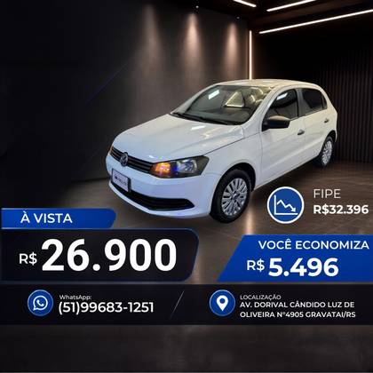 VOLKSWAGEN GOL 1.0 MI CITY 8V FLEX 4P MANUAL
