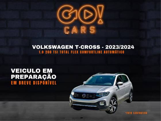 VOLKSWAGEN T-CROSS 1.0 200 TSI TOTAL FLEX COMFORTLINE AUTOMÁTICO