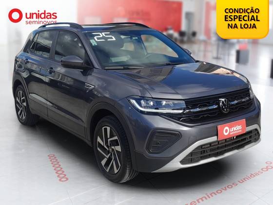 VOLKSWAGEN T-CROSS 1.0 200 TSI TOTAL FLEX COMFORTLINE AUTOMÁTICO