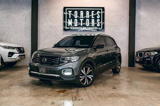 VOLKSWAGEN T-CROSS 1.4 250 TSI TOTAL FLEX HIGHLINE AUTOMÁTICO