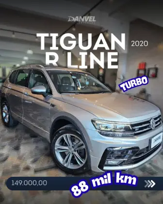 VOLKSWAGEN TIGUAN 2.0 350 TSI GASOLINA ALLSPACE R-LINE 4MOTION DSG