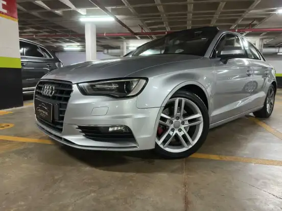 AUDI-A3-1.8 TFSI SEDAN AMBITION 16V 180CV GASOLINA 4P AUTOMÁTICO AUDI-A3-2014