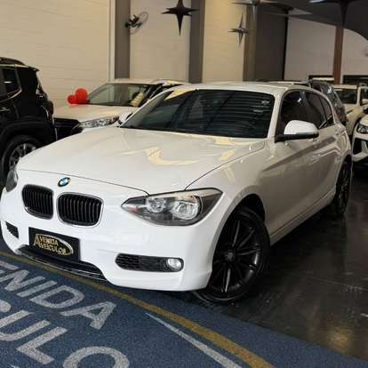 BMW-118i-1.6 FULL 16V TURBO GASOLINA 4P AUTOMÁTICO BMW-118i-2013