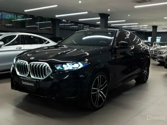 BMW-X6-3.0 TWINPOWER GASOLINA XDRIVE40I M SPORT AUTOMÁTICO BMW-X6-2025