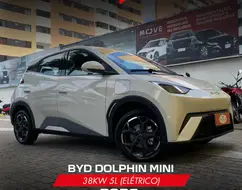 BYD DOLPHIN MINI 38 KW ELÉTRICO 5L BYD DOLPHIN MINI 38 KW ELÉTRICO 5L