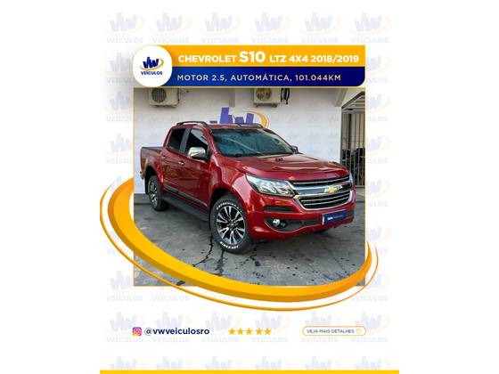 CHEVROLET S10 2.5 LTZ 4X4 CD 16V FLEX 4P AUTOMÁTICO