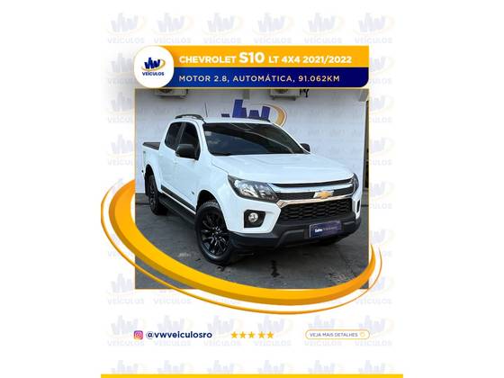 CHEVROLET S10 2.8 16V TURBO DIESEL LT CD 4X4 AUTOMÁTICO