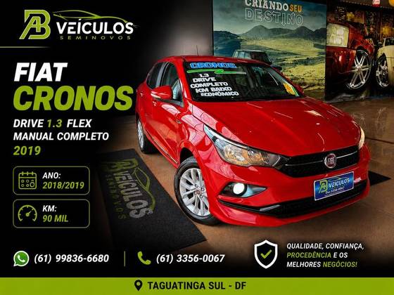 FIAT CRONOS 1.3 FIREFLY FLEX DRIVE MANUAL