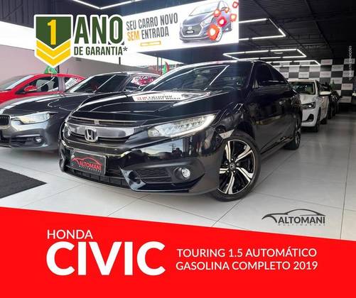 HONDA CIVIC 1.5 16V TURBO GASOLINA TOURING 4P CVT