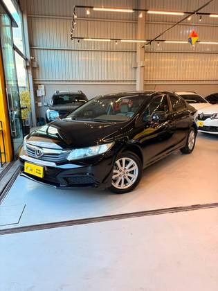 HONDA CIVIC 1.8 LXS 16V FLEX 4P AUTOMÁTICO