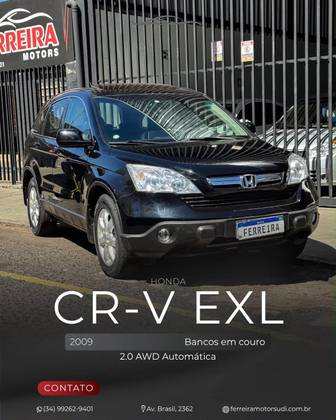 HONDA CRV 2.0 EXL 4X4 16V GASOLINA 4P AUTOMÁTICO