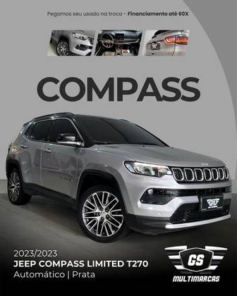 JEEP COMPASS 1.3 T270 TURBO FLEX LIMITED AT6