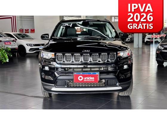 JEEP COMPASS 1.3 T270 TURBO FLEX LONGITUDE AT6