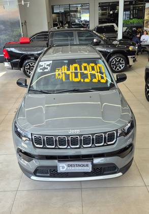 JEEP COMPASS 1.3 T270 TURBO FLEX LONGITUDE AT6