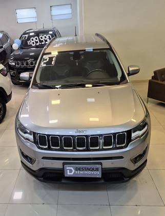 JEEP COMPASS 2.0 16V FLEX LONGITUDE AUTOMÁTICO