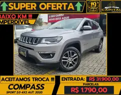 JEEP COMPASS 2.0 16V FLEX SPORT AUTOMÁTICO JEEP COMPASS 2.0 16V FLEX SPORT AUTOMÁTICO