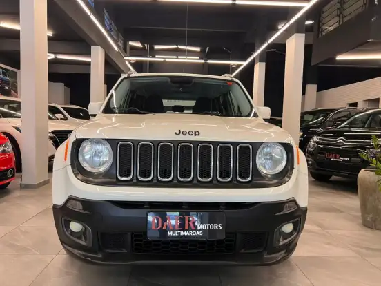 JEEP-RENEGADE-1.8 16V FLEX LONGITUDE 4P AUTOMÁTICO JEEP-RENEGADE-2016