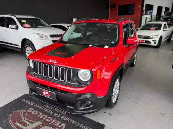 JEEP RENEGADE 1.8 16V FLEX LONGITUDE 4P AUTOMÁTICO