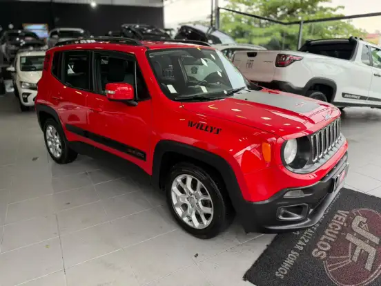 JEEP-RENEGADE-1.8 16V FLEX LONGITUDE 4P AUTOMÁTICO JEEP-RENEGADE-2015