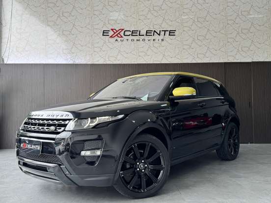 LAND ROVER-RANGE ROVER EVOQUE-2.0 SICILIAN YELLOW 4WD 16V GASOLINA 4P AUTOMÁTICO LAND ROVER-RANGE ROVER EVOQUE-2013