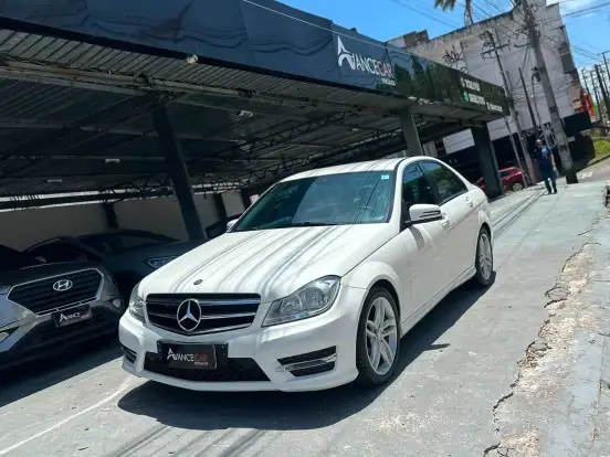 MERCEDES-BENZ-C 180-1.6 CGI SPORT 16V TURBO GASOLINA 4P AUTOMÁTICO MERCEDES-BENZ-C 180-2013