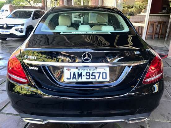MERCEDES-BENZ-C 180-1.6 CGI 16V TURBO GASOLINA 4P AUTOMÁTICO MERCEDES-BENZ-C 180-2015