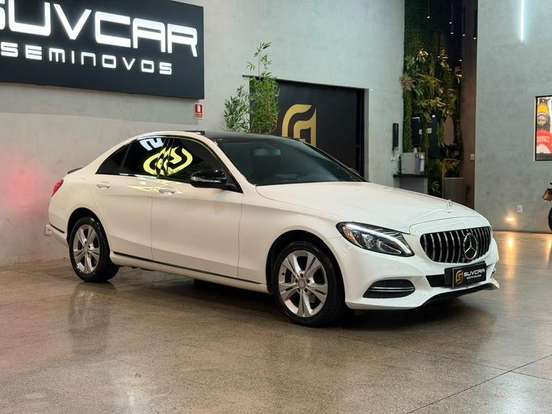 MERCEDES-BENZ-C 180-1.6 CGI 16V TURBO GASOLINA 4P AUTOMÁTICO MERCEDES-BENZ-C 180-2014