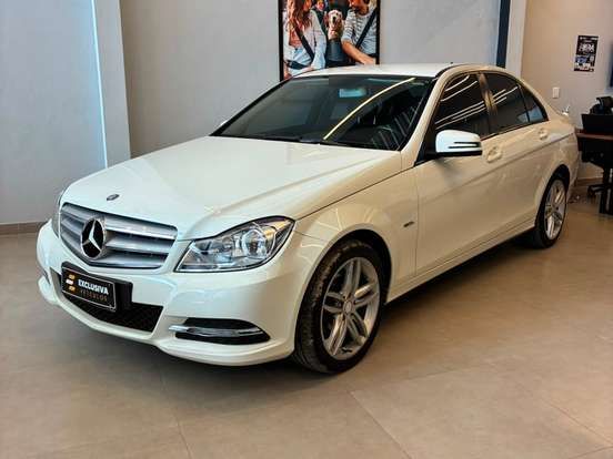 MERCEDES-BENZ-C 180-1.8 CGI CLASSIC 16V TURBO GASOLINA 4P AUTOMÁTICO MERCEDES-BENZ-C 180-2012