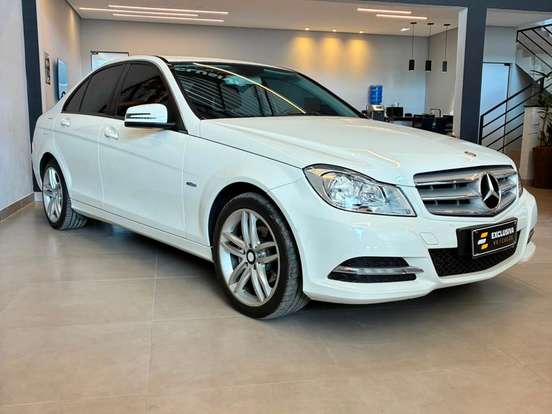 MERCEDES-BENZ-C 180-1.8 CGI CLASSIC 16V TURBO GASOLINA 4P AUTOMÁTICO MERCEDES-BENZ-C 180-2012