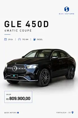 MERCEDES-BENZ-GLE 450d-3.0 I6 MHEV DIESEL COUPÉ 4MATIC 9G-TRONIC MERCEDES-BENZ-GLE 450d-2025