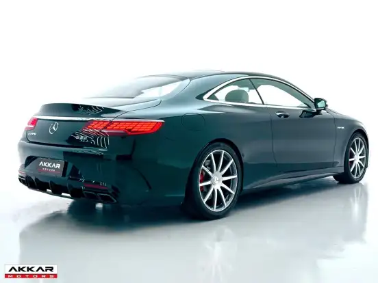MERCEDES-BENZ-S 63 AMG-4.0 V8 TURBO GASOLINA COUPÉ 4MATIC SPEEDSHIFT MERCEDES-BENZ-S 63 AMG-2018