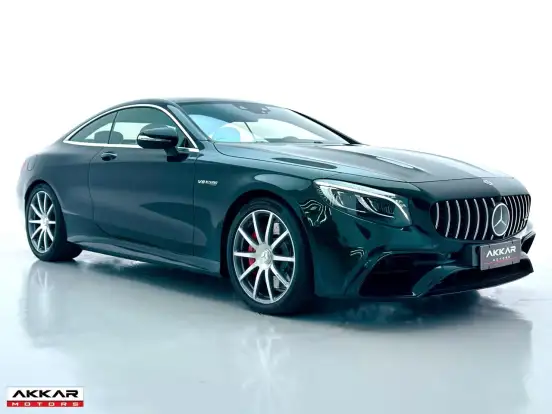 MERCEDES-BENZ-S 63 AMG-4.0 V8 TURBO GASOLINA COUPÉ 4MATIC SPEEDSHIFT MERCEDES-BENZ-S 63 AMG-2018