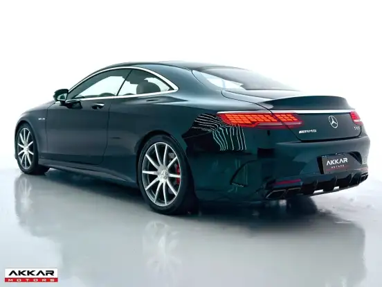 MERCEDES-BENZ-S 63 AMG-4.0 V8 TURBO GASOLINA COUPÉ 4MATIC SPEEDSHIFT MERCEDES-BENZ-S 63 AMG-2018
