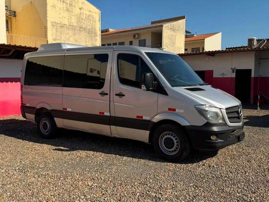 MERCEDES-BENZ-SPRINTER-2.2 415 CDI VAN 16 LUGARES TETO BAIXO 16V BI-TURBO DIESEL MANUAL MERCEDES-BENZ-SPRINTER-2016