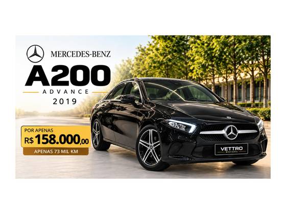 MERCEDES-BENZ A 200 1.3 CGI GASOLINA ADVANCE SEDAN 7G-DCT