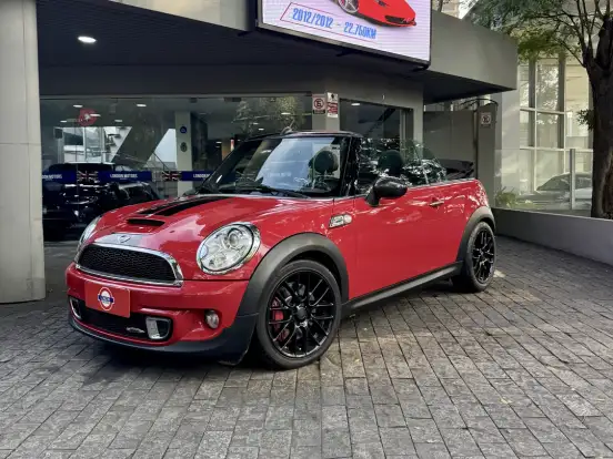 MINI-COOPER-1.6 JOHN COOPER WORKS CABRIO 16V GASOLINA 2P MANUAL MINI-COOPER-2012