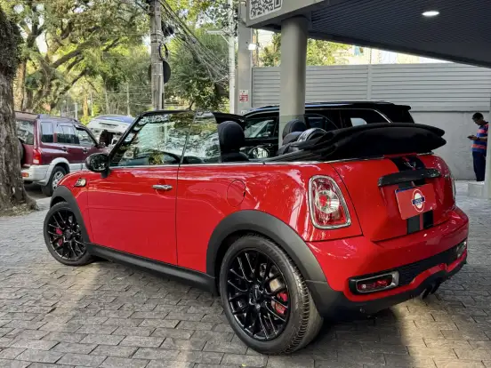 MINI-COOPER-1.6 JOHN COOPER WORKS CABRIO 16V GASOLINA 2P MANUAL MINI-COOPER-2012