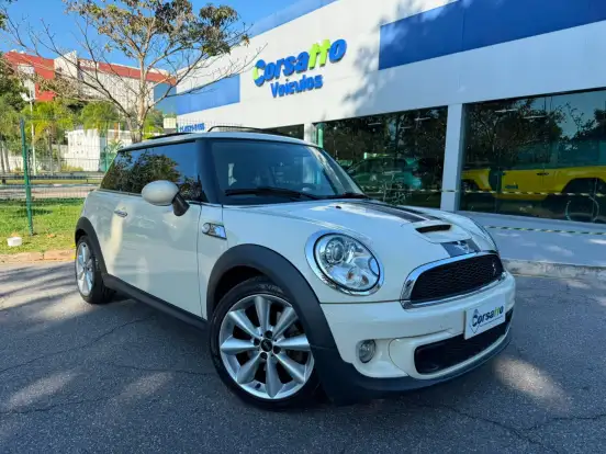 MINI-COOPER-1.6 S 16V TURBO GASOLINA 2P AUTOMÁTICO MINI-COOPER-2012