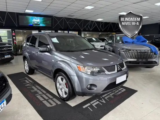 MITSUBISHI-OUTLANDER-3.0 4X4 V6 24V GASOLINA 4P AUTOMÁTICO MITSUBISHI-OUTLANDER-2007