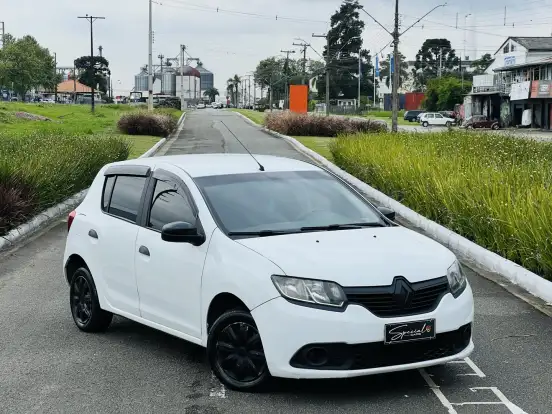 RENAULT-SANDERO-1.0 AUTHENTIQUE PLUS 16V FLEX 4P MANUAL RENAULT-SANDERO-2016