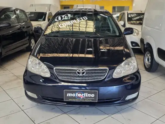 TOYOTA-COROLLA-1.8 SE-G 16V GASOLINA 4P AUTOMÁTICO TOYOTA-COROLLA-2004