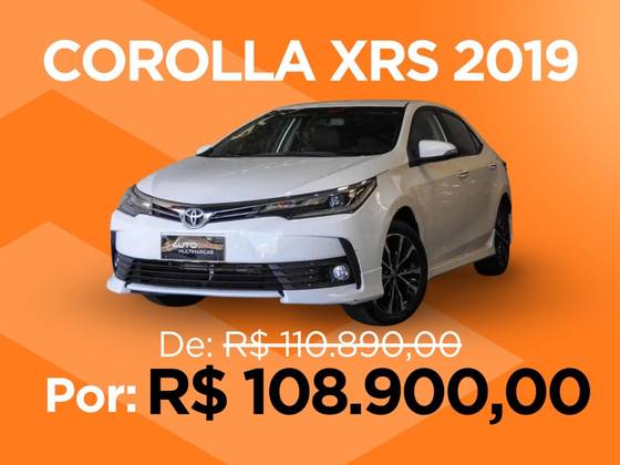 TOYOTA COROLLA 2.0 XRS 16V FLEX 4P AUTOMÁTICO