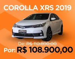 TOYOTA COROLLA 2.0 XRS 16V FLEX 4P AUTOMÁTICO TOYOTA COROLLA 2.0 XRS 16V FLEX 4P AUTOMÁTICO