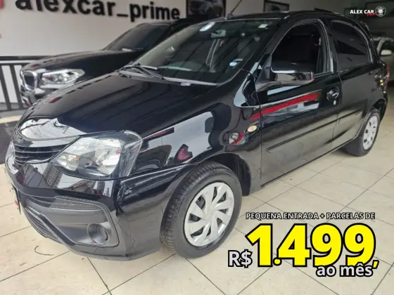 TOYOTA ETIOS 1.3 X 16V FLEX 4P AUTOMÁTICO