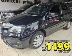 TOYOTA ETIOS 1.3 X 16V FLEX 4P AUTOMÁTICO TOYOTA ETIOS 1.3 X 16V FLEX 4P AUTOMÁTICO