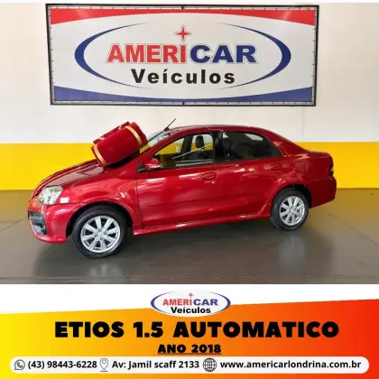 TOYOTA ETIOS 1.5 XLS SEDAN 16V FLEX 4P AUTOMÁTICO