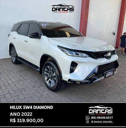 TOYOTA HILUX SW4 2.8 D-4D TURBO DIESEL DIAMOND 7L 4X4 AUTOMÁTICO